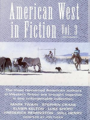 cover image of American West in Fiction, Volume 3